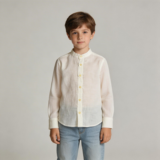Camicia coreana lino MC2