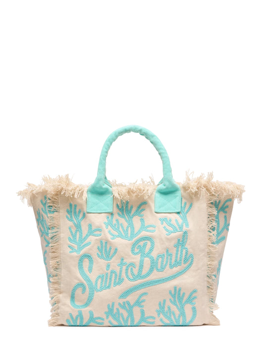 Shopper Vanity coral St. Barth
