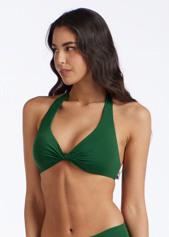 Bikini fazzoletto smeraldo Fisico