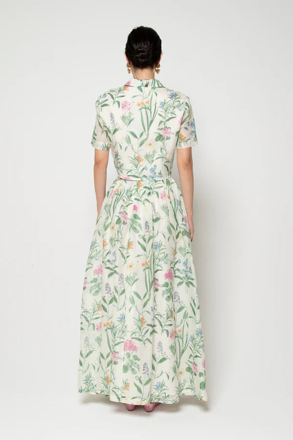 Camicia Fresia a fiori Lavi