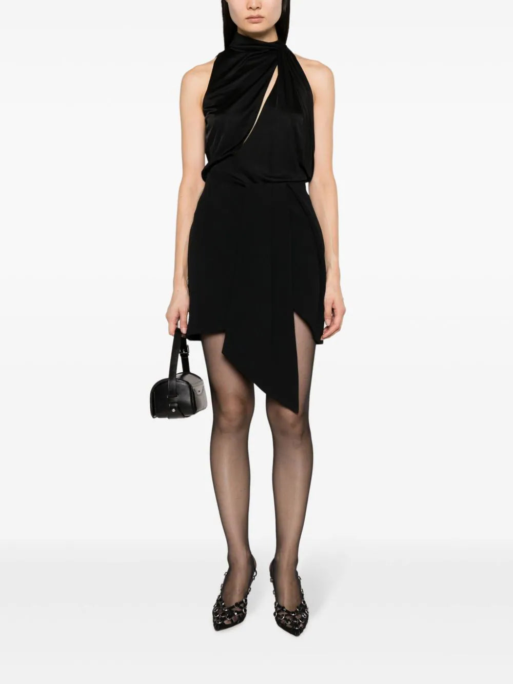 Gonna con pannello nero