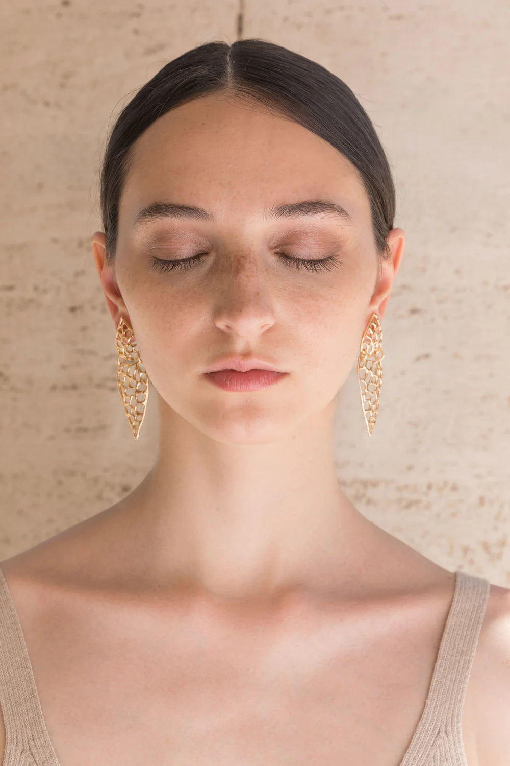 Orecchini drop Africa medium Giulia Barela