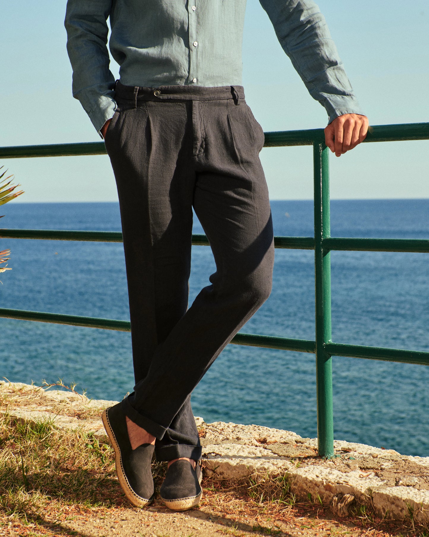 Pantalone di lino Manebi