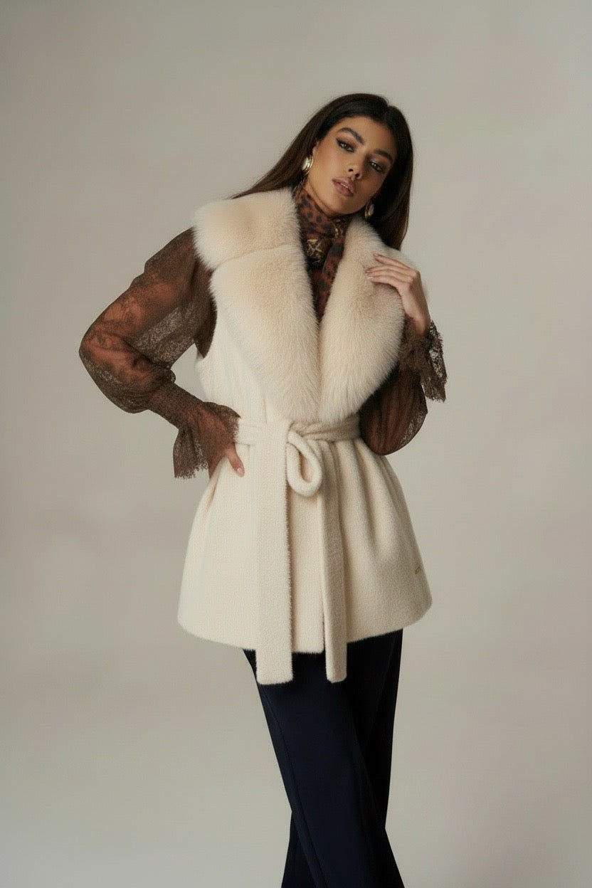 Gilet in ecopelliccia Pho Firenze