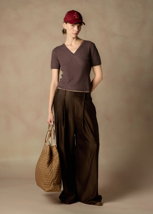 Pull mezza manica lino Ballantyne