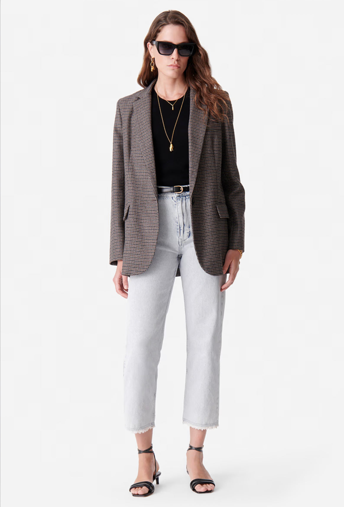 Blazer tilia quadretti