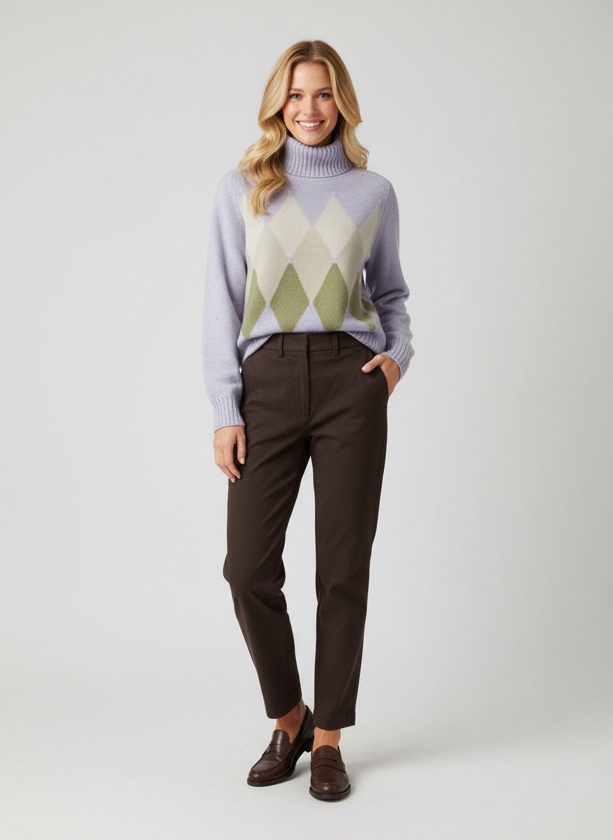 Pantalone in fustagno marrone Ballantyne