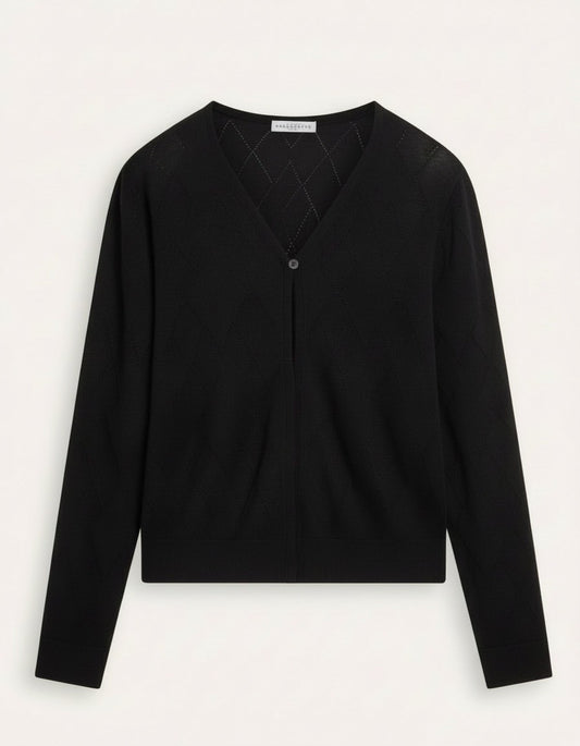 Cardigan nero Ballantyne