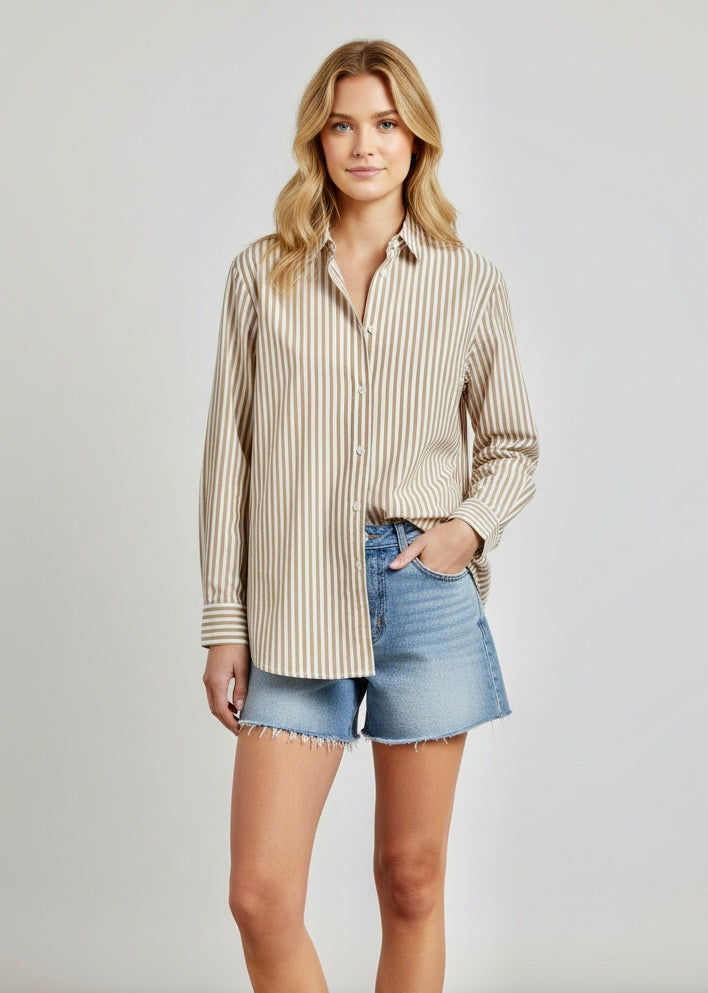 Camicia riga Mc2 Saint Barth