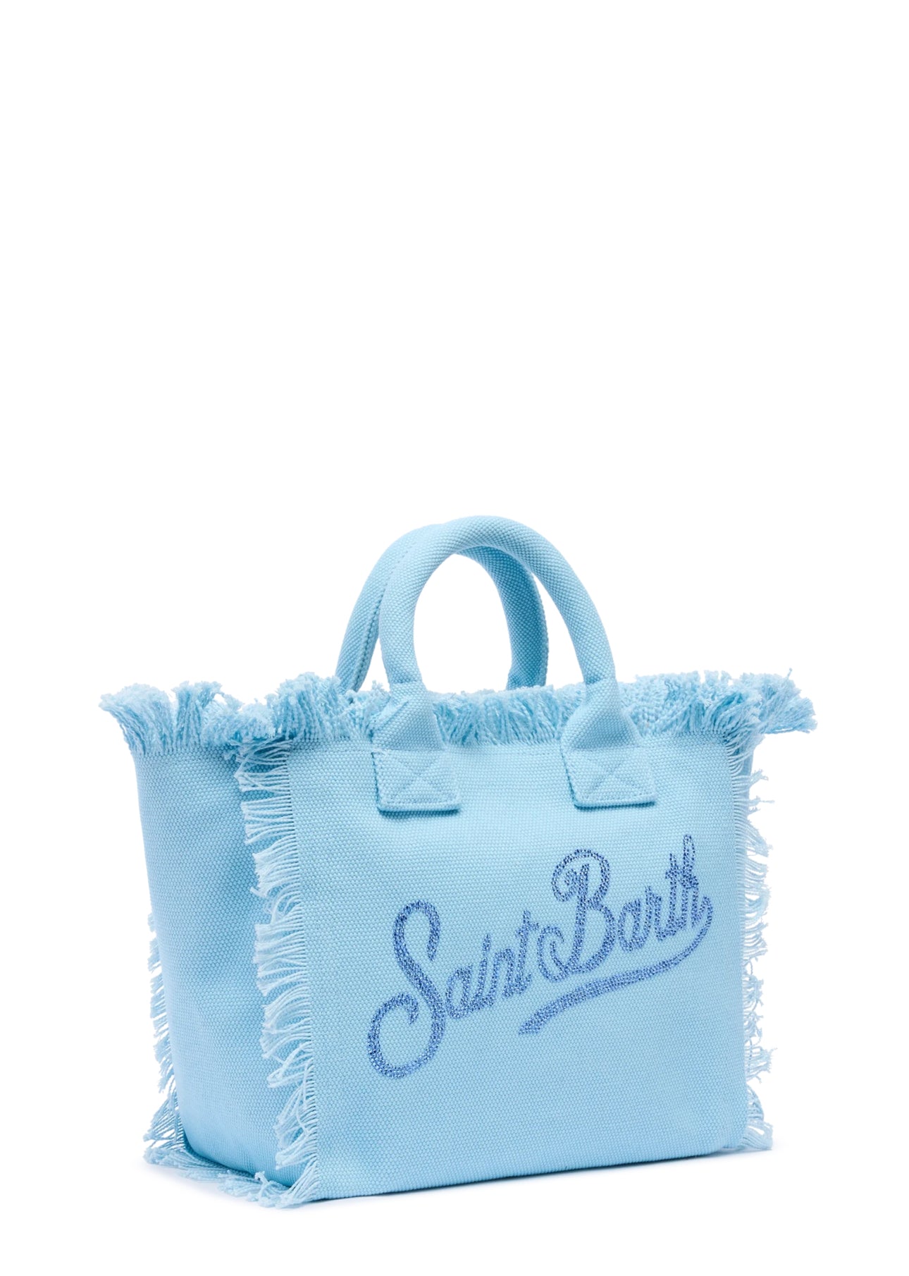 Borsa vanity regular strass azzurra