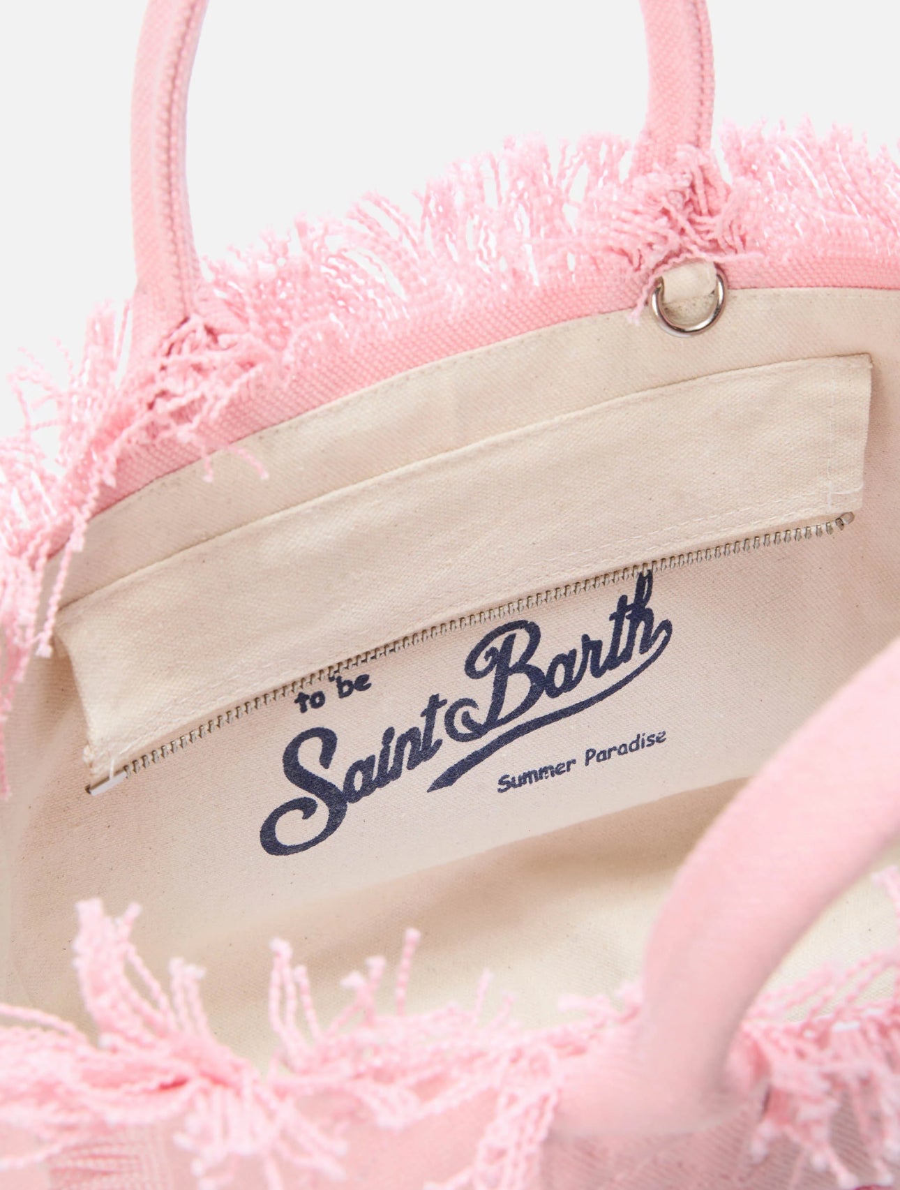 Borsa colette media rosa Saint Barth