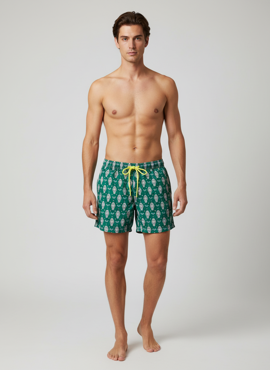 Boxer verde tennis clock  Saint Barth