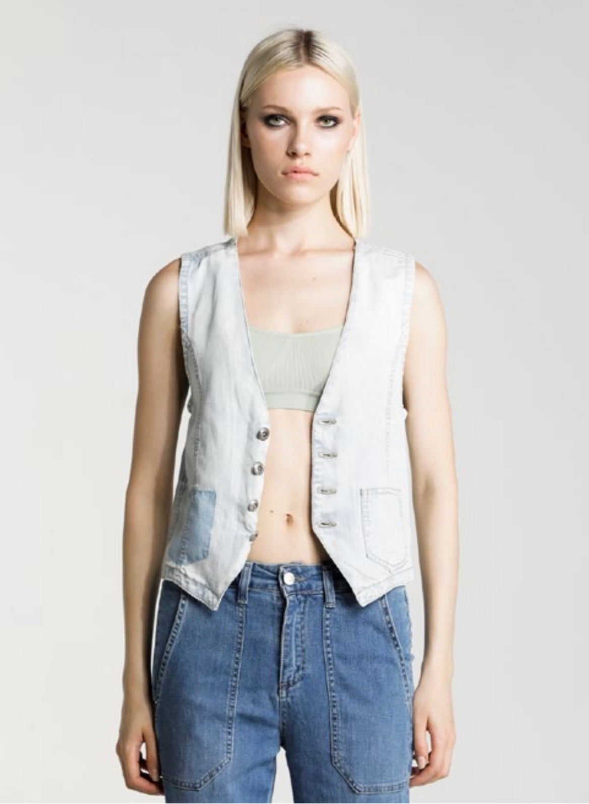 Gilet denim