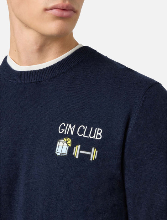 Maglione a girocollo Saint Barth con ricamo