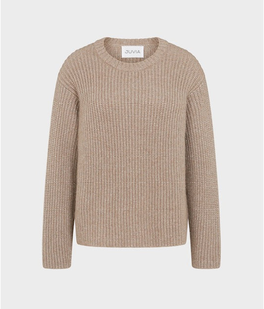 Maglia lurex desert sand