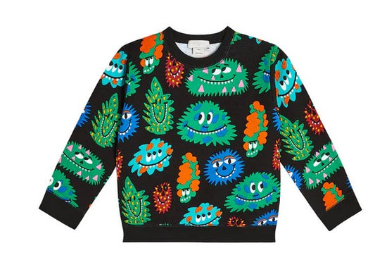 Felpa Stella Mccarteney girocollo mostri