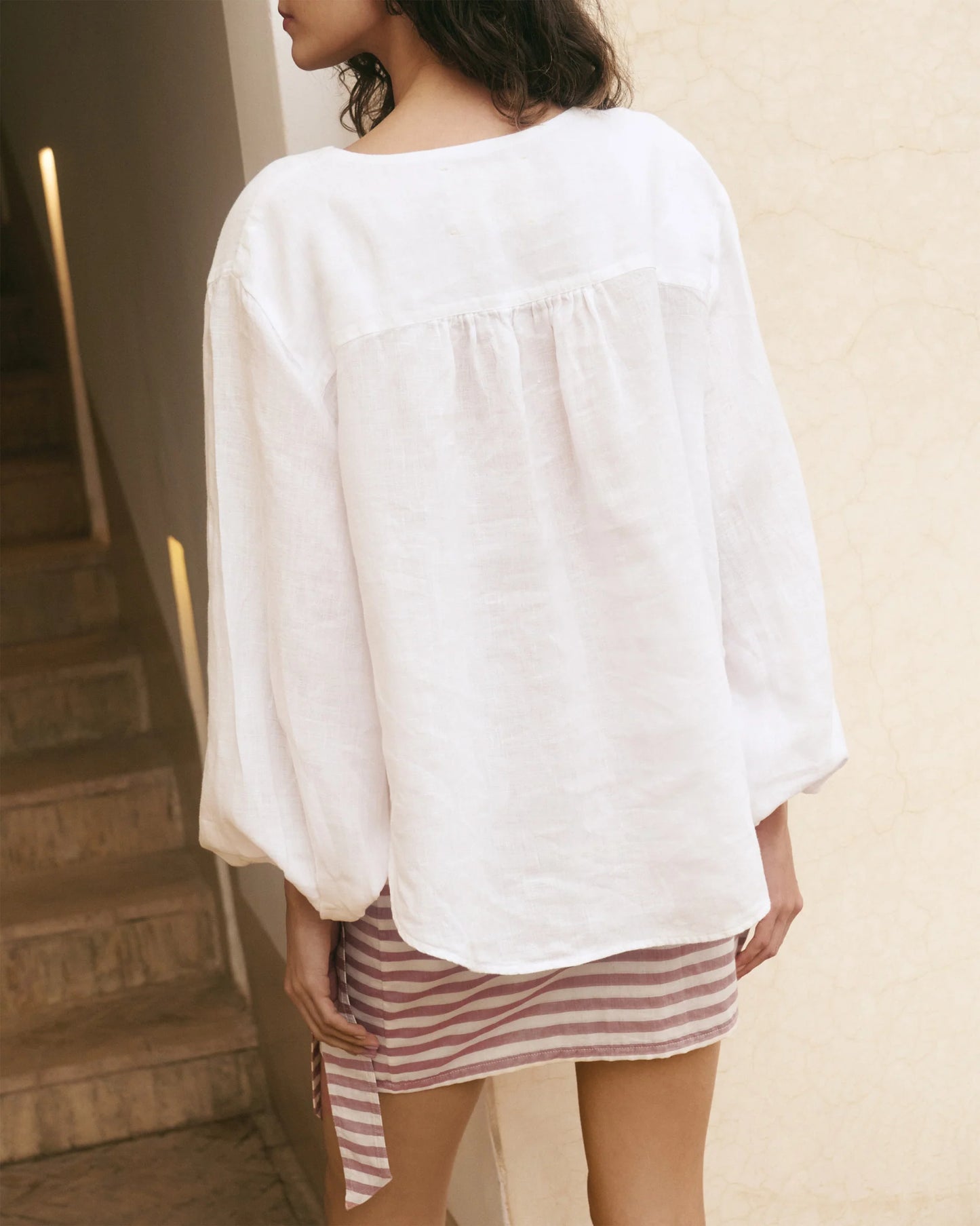 Camicia in lino Manebì