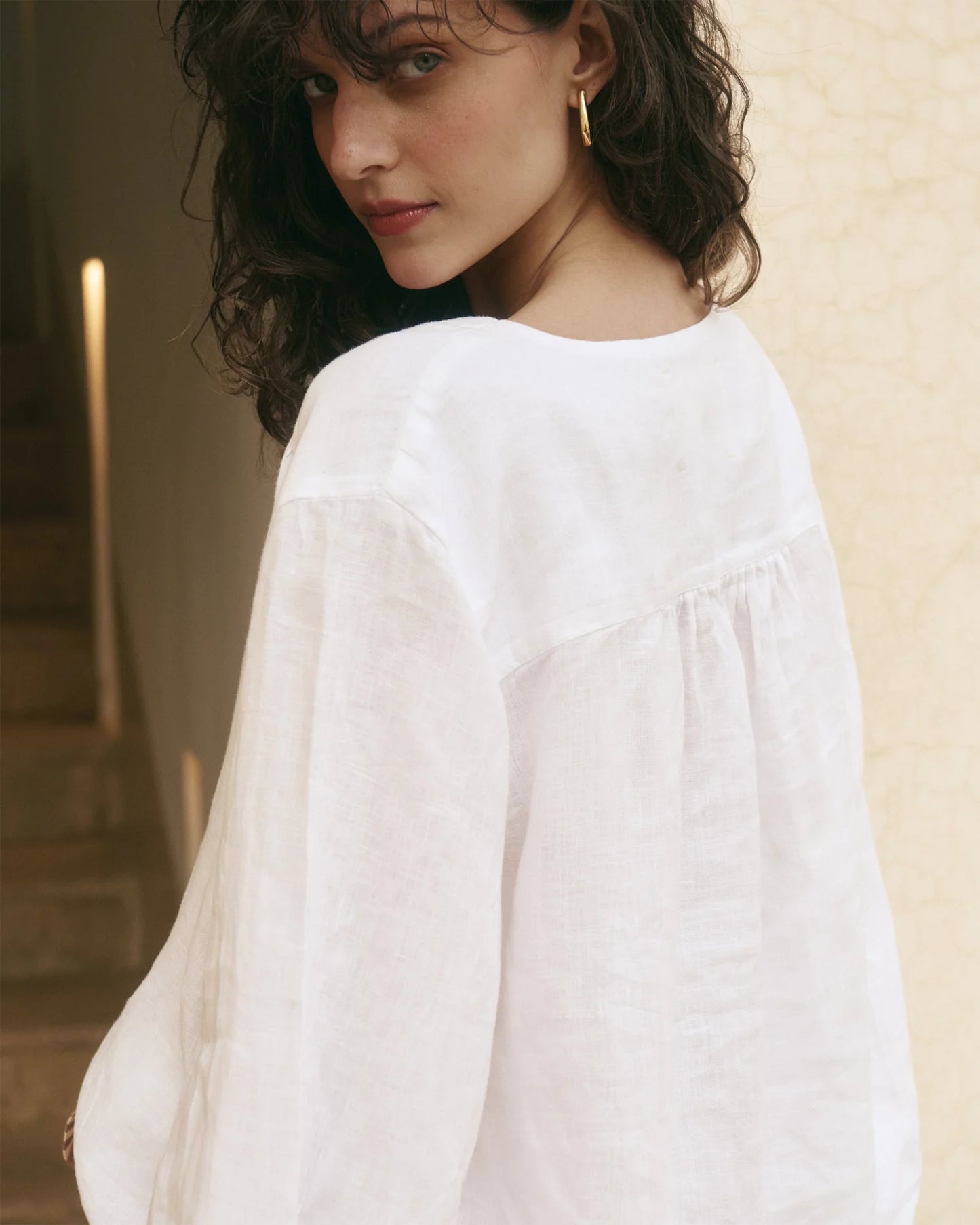 Camicia in lino Manebì
