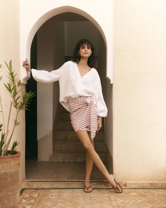 Camicia in lino Manebì