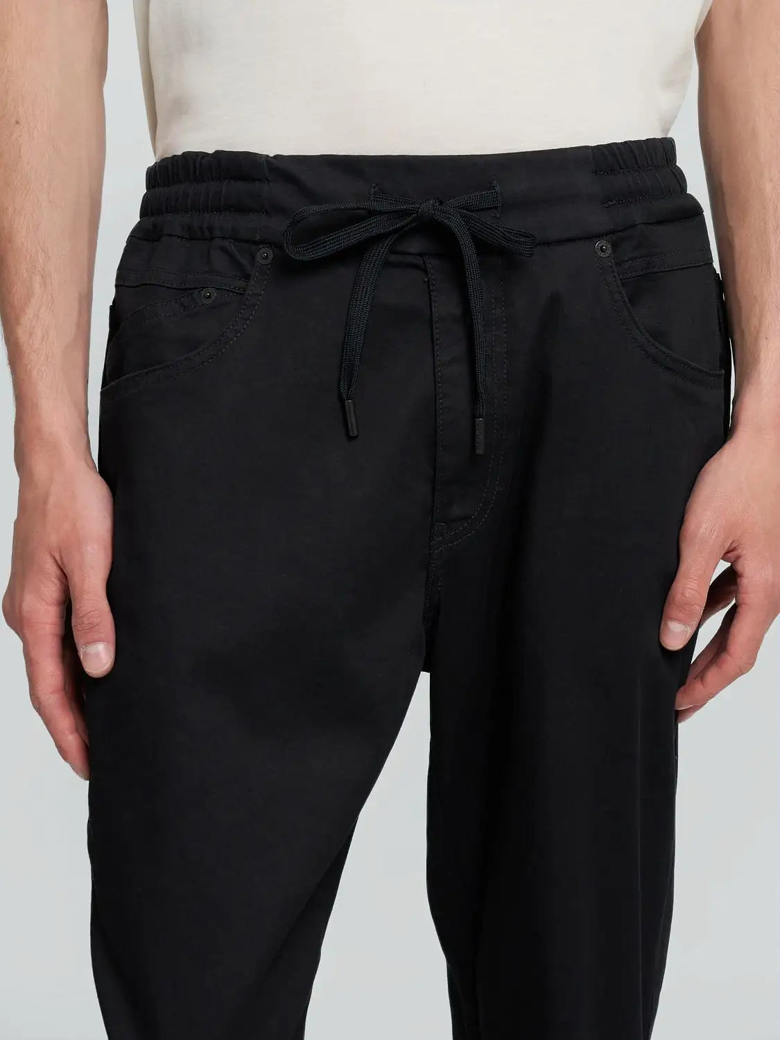 Panta jogger nero Replay