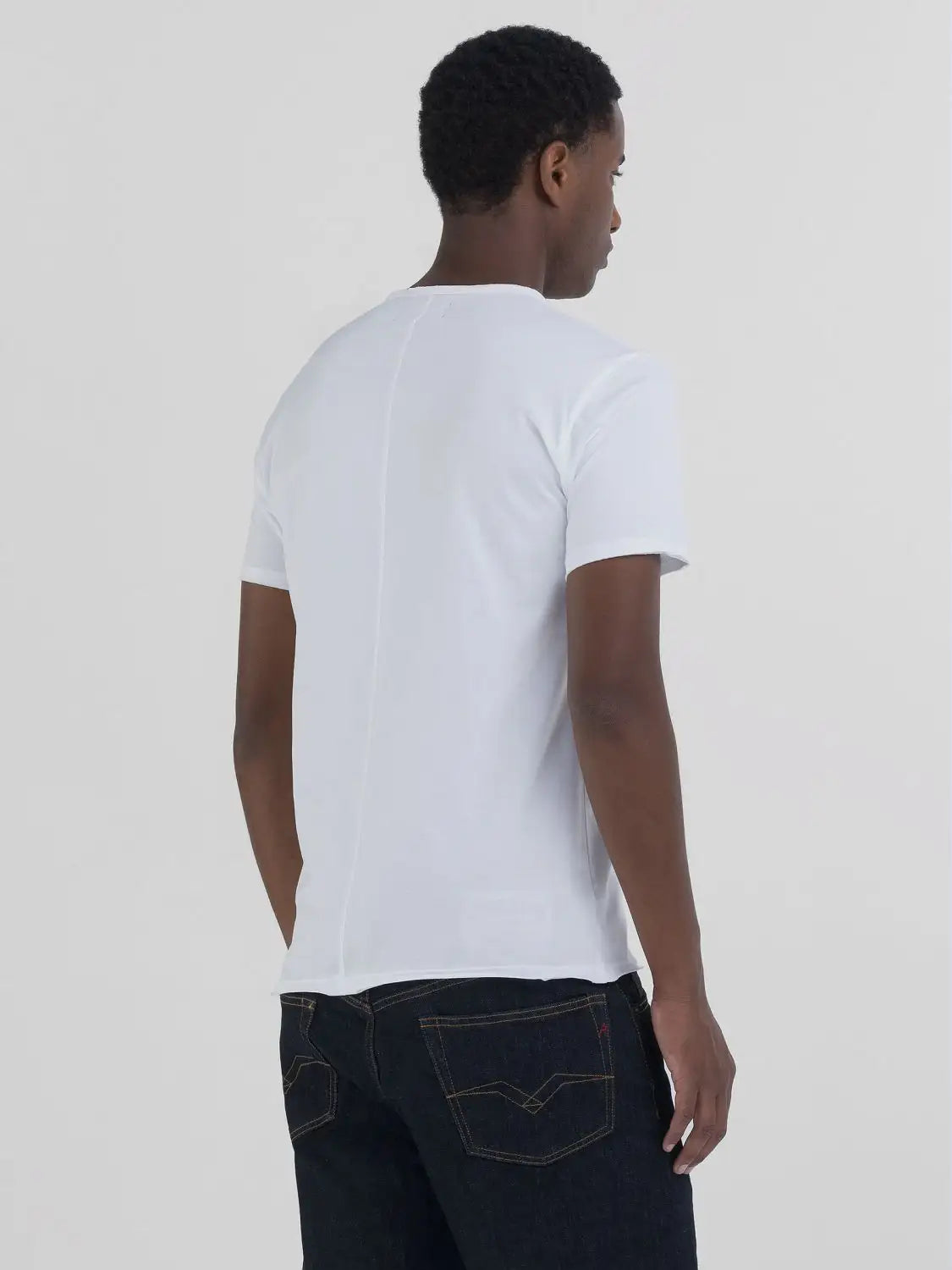 T-shirt bianco Replay