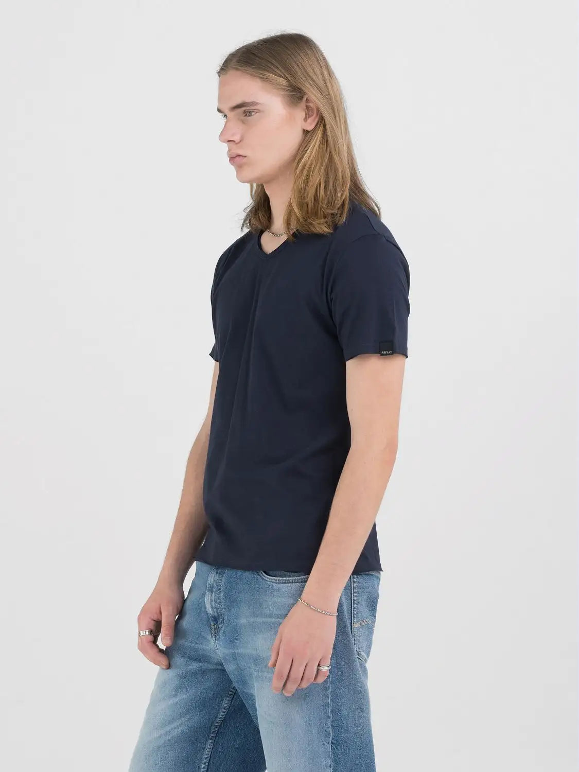 T-shirt blu Replay