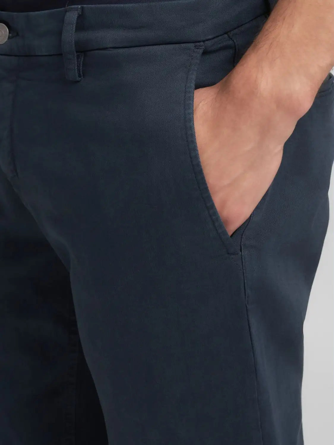 Pantalone chino blu slim fit Replay