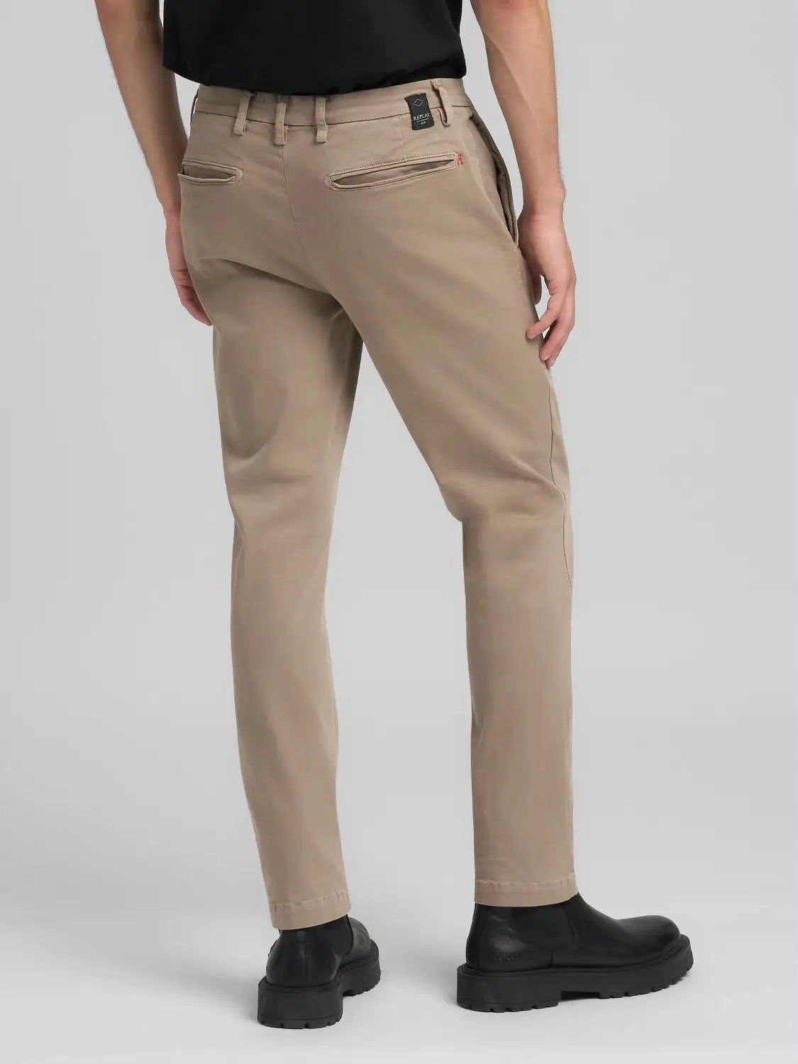 Pantalone chino corda slim fit Replay