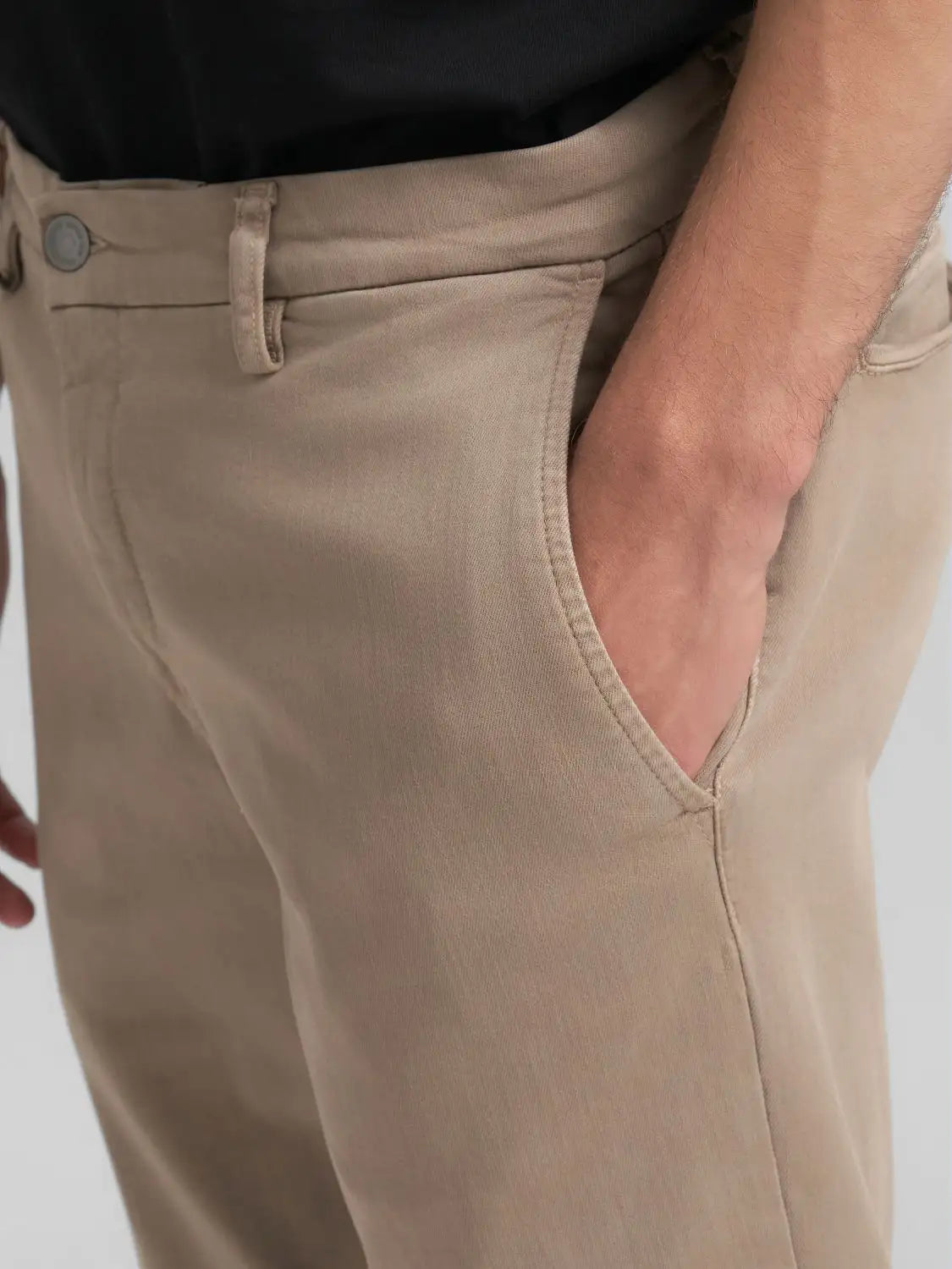 Pantalone chino corda slim fit Replay
