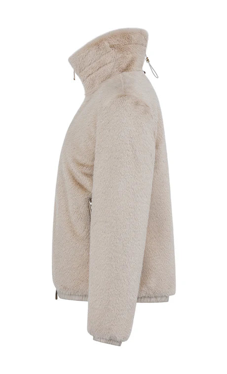 Giacca Manila ecofur crema