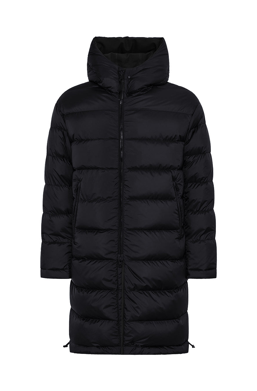 Parka reversibile nero Duno