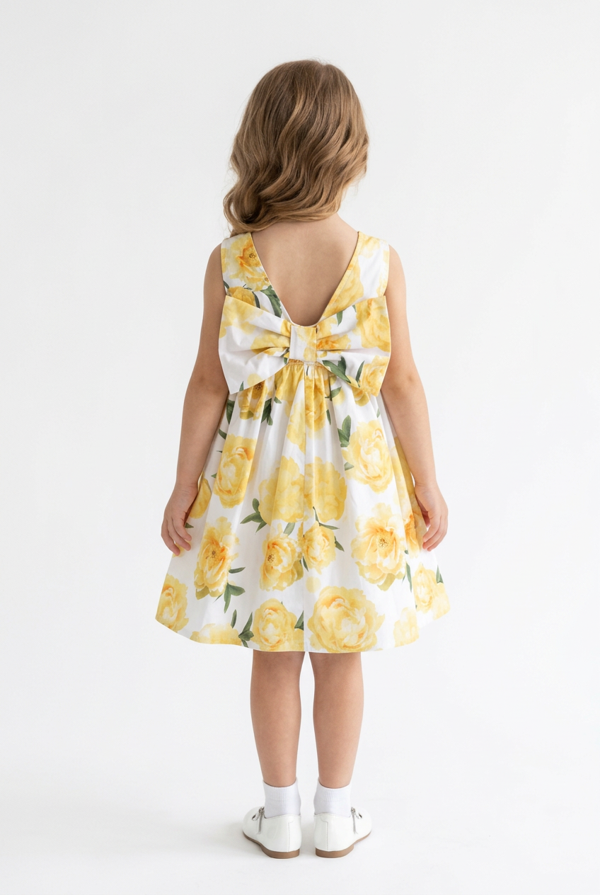 ABITO PEONIE GIALLO