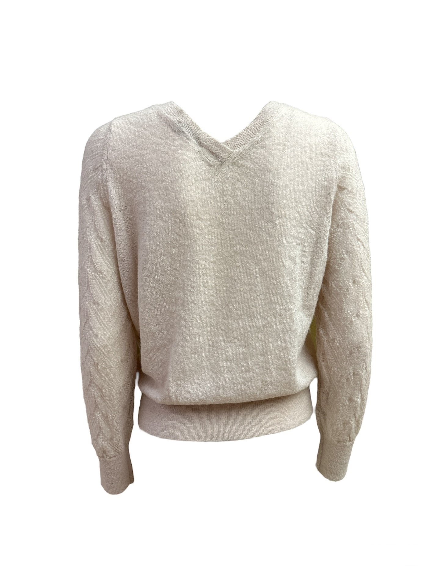 Maglia scollo a v rosa