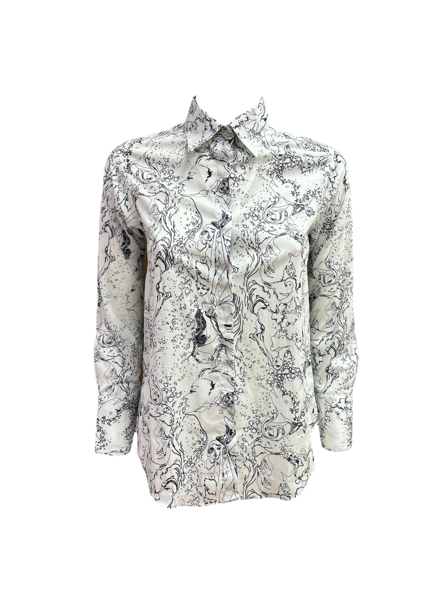 Camicia stampa donna liberty