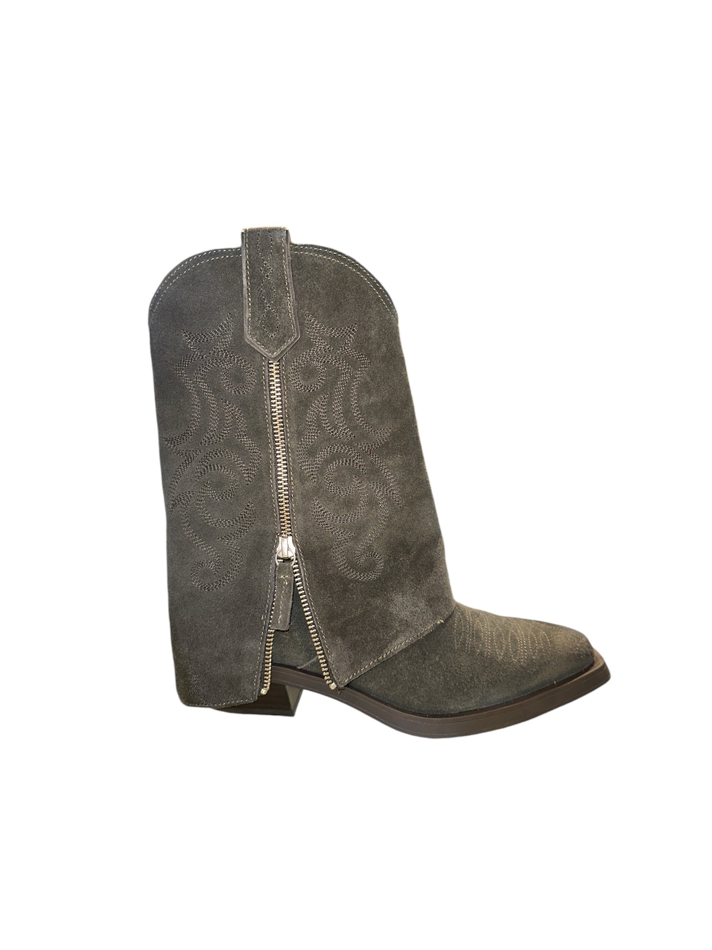 Stivaletto texano grigio leslie