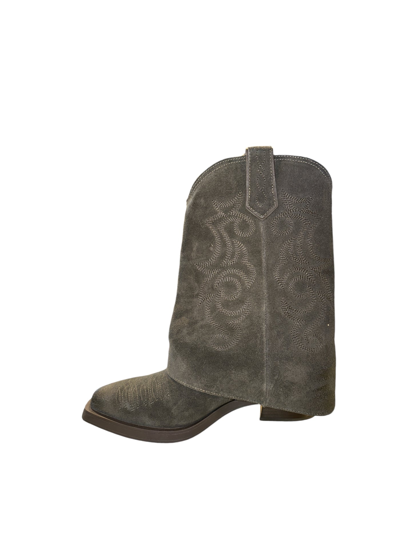 Stivaletto texano grigio leslie