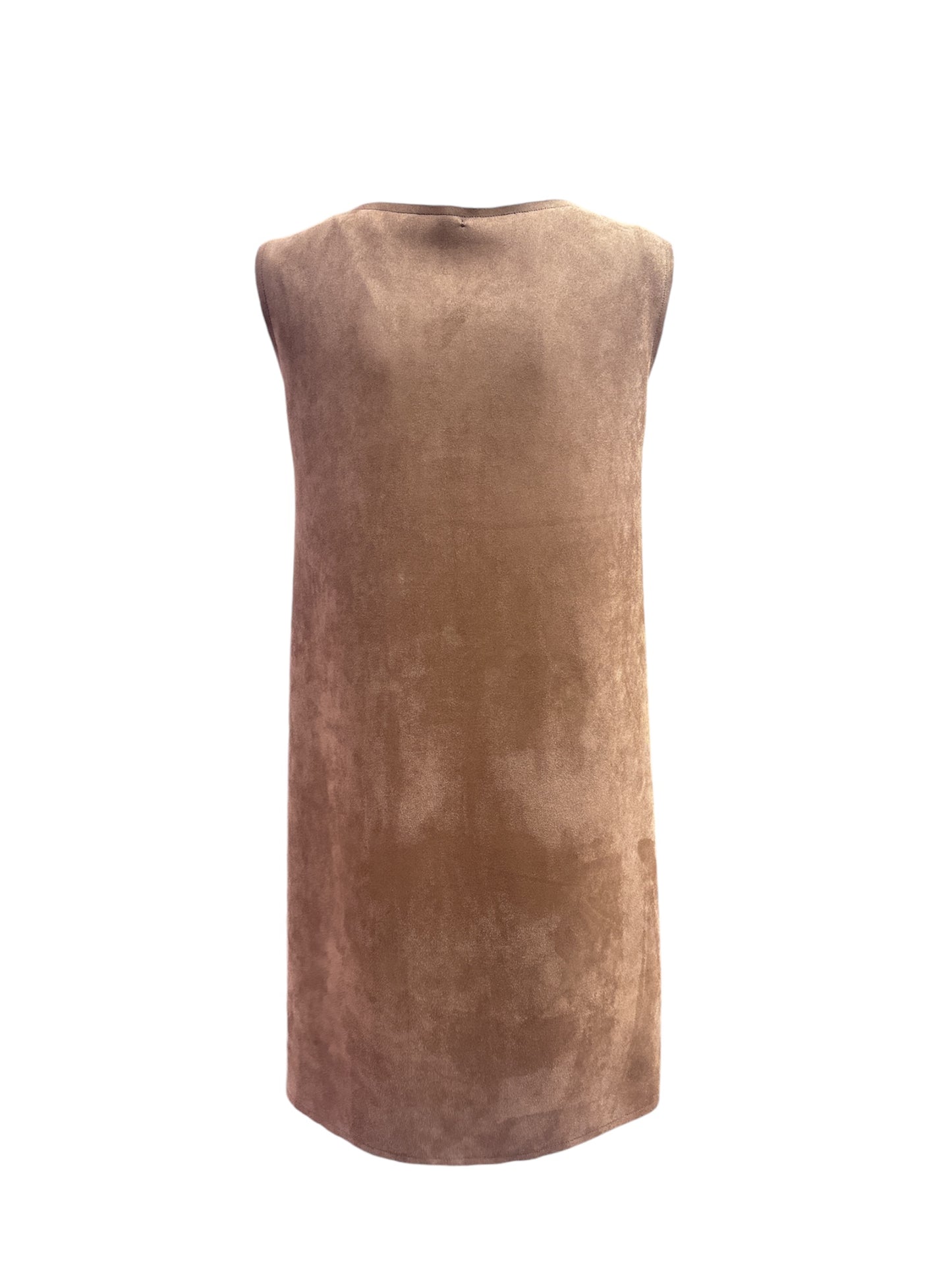 Abito eco-suede cuoio