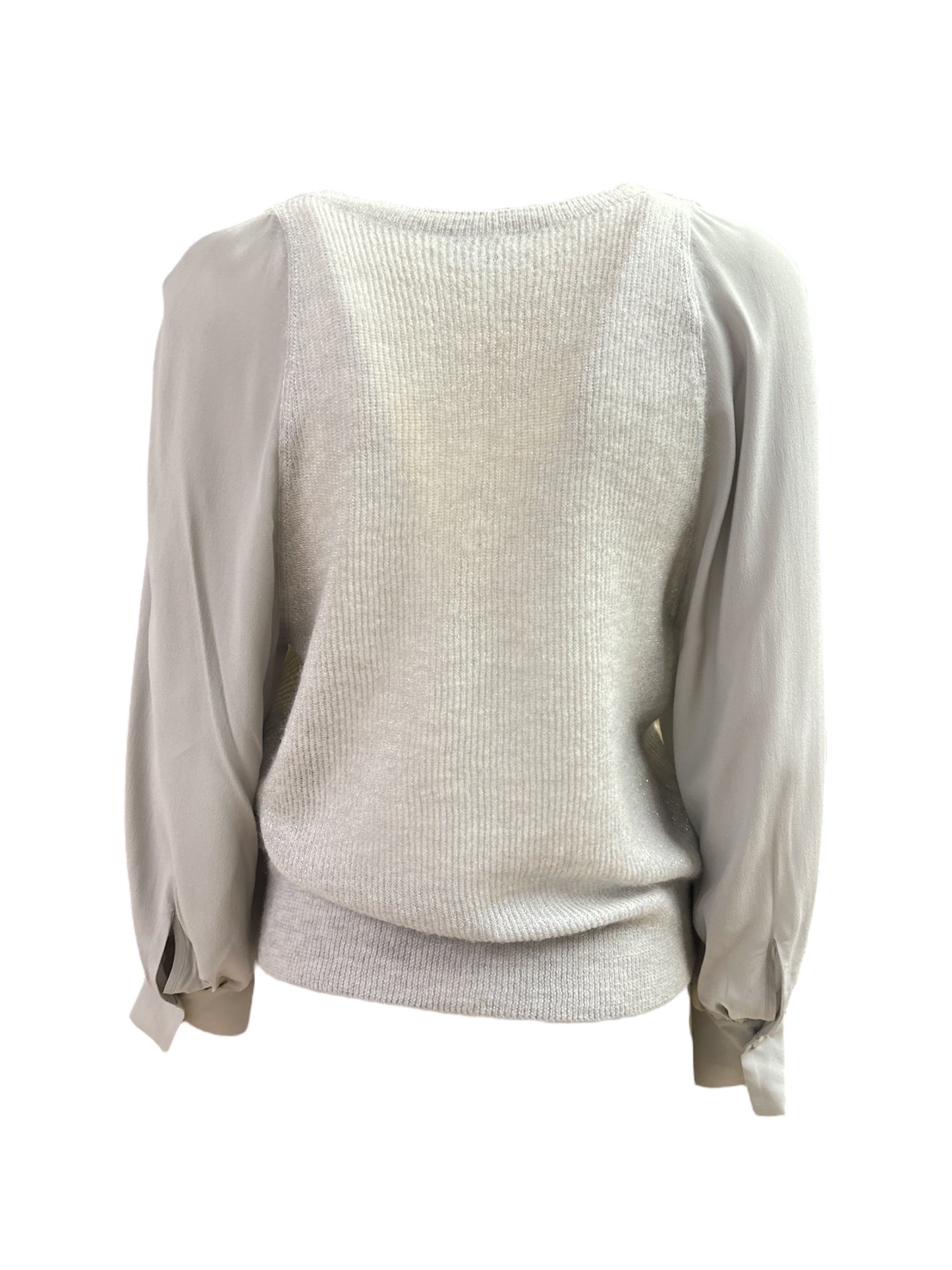 Maglia lurex ghiaccio