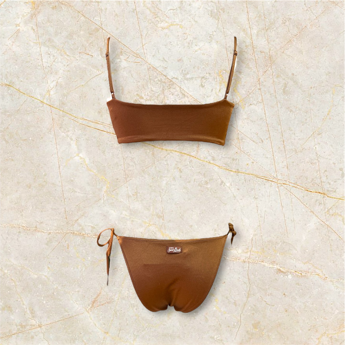 Bikini bronzo leopard