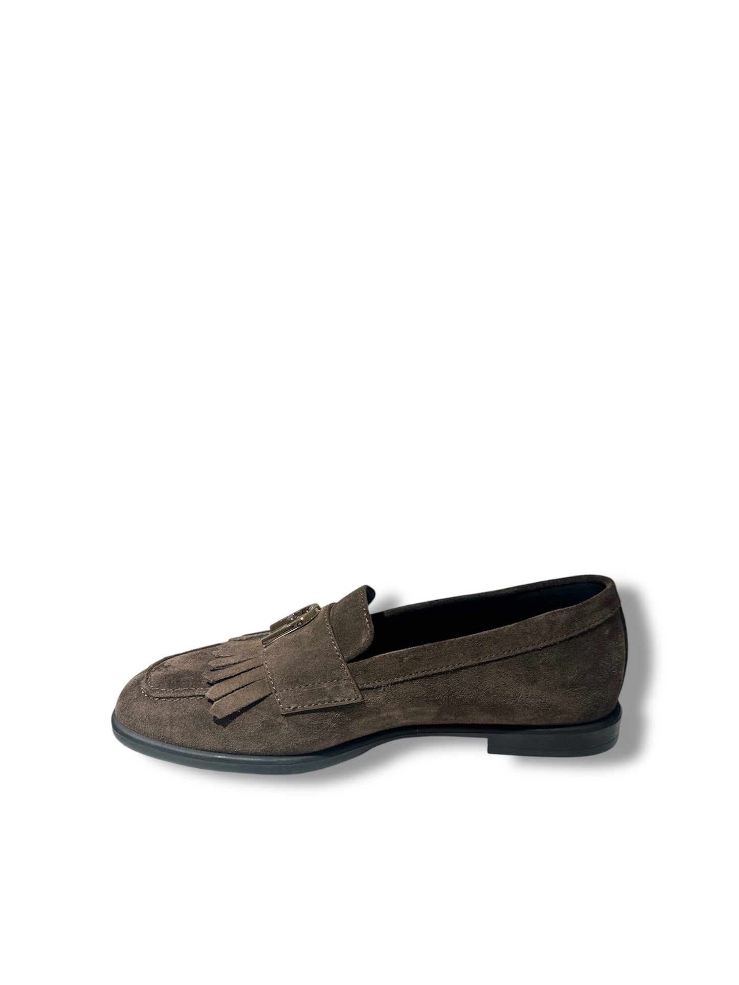 Mocassino college camoscio moro FURLA
