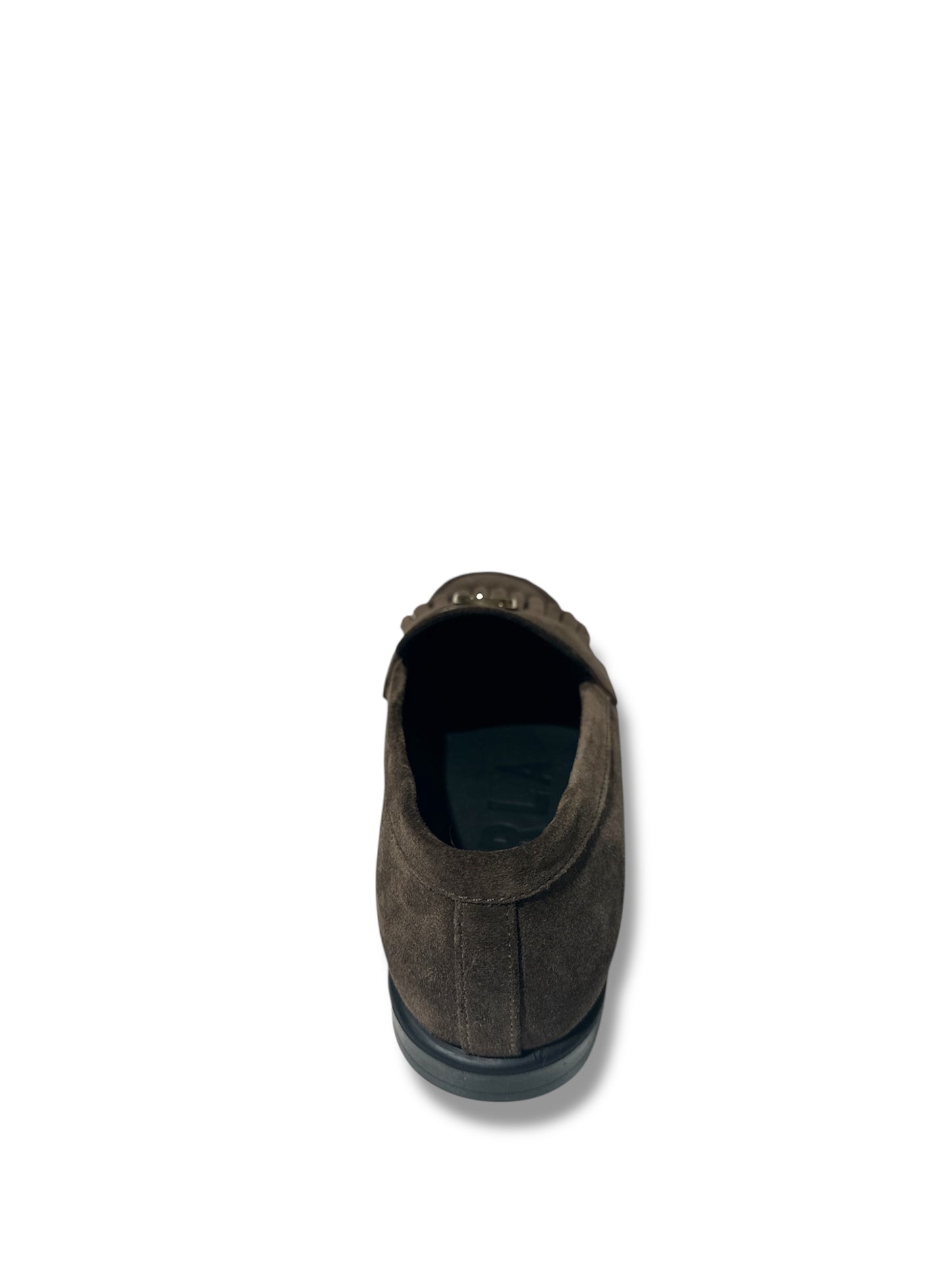 Mocassino college camoscio moro FURLA