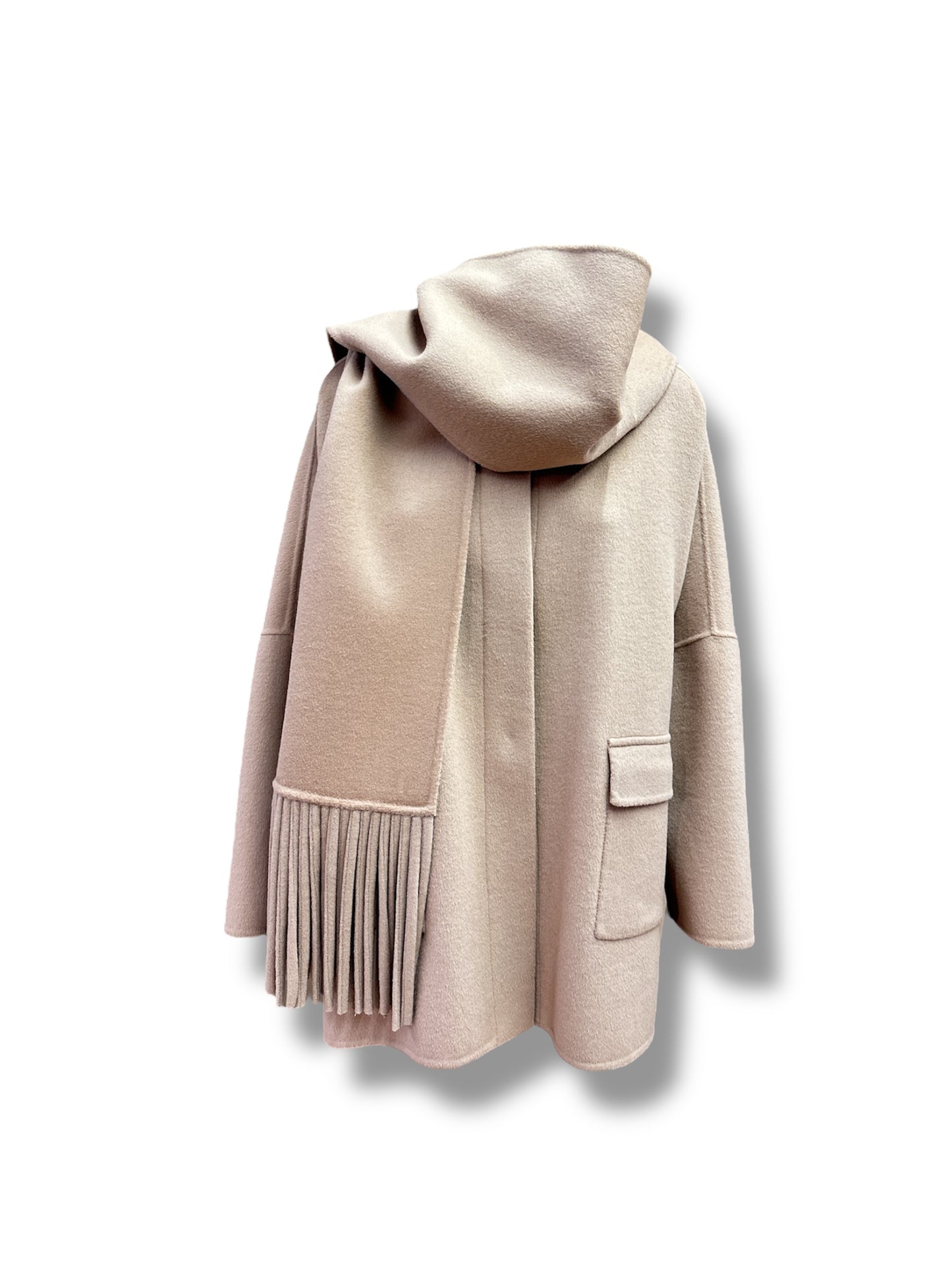 Cappotto  con sciarpa