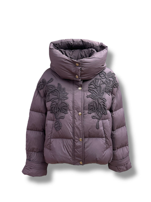 Piumino  ricamato Ermanno