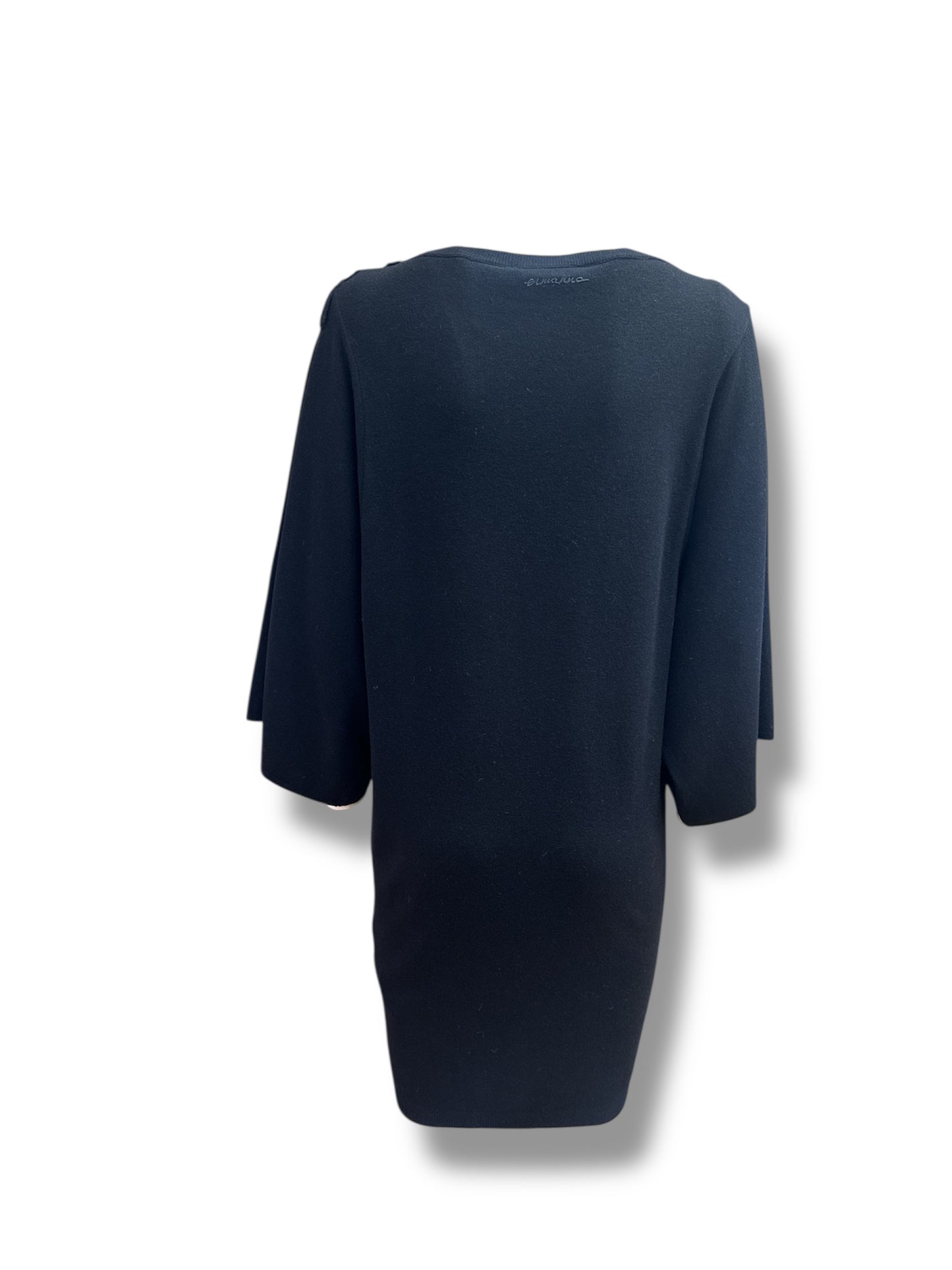 Abito in maglia nero