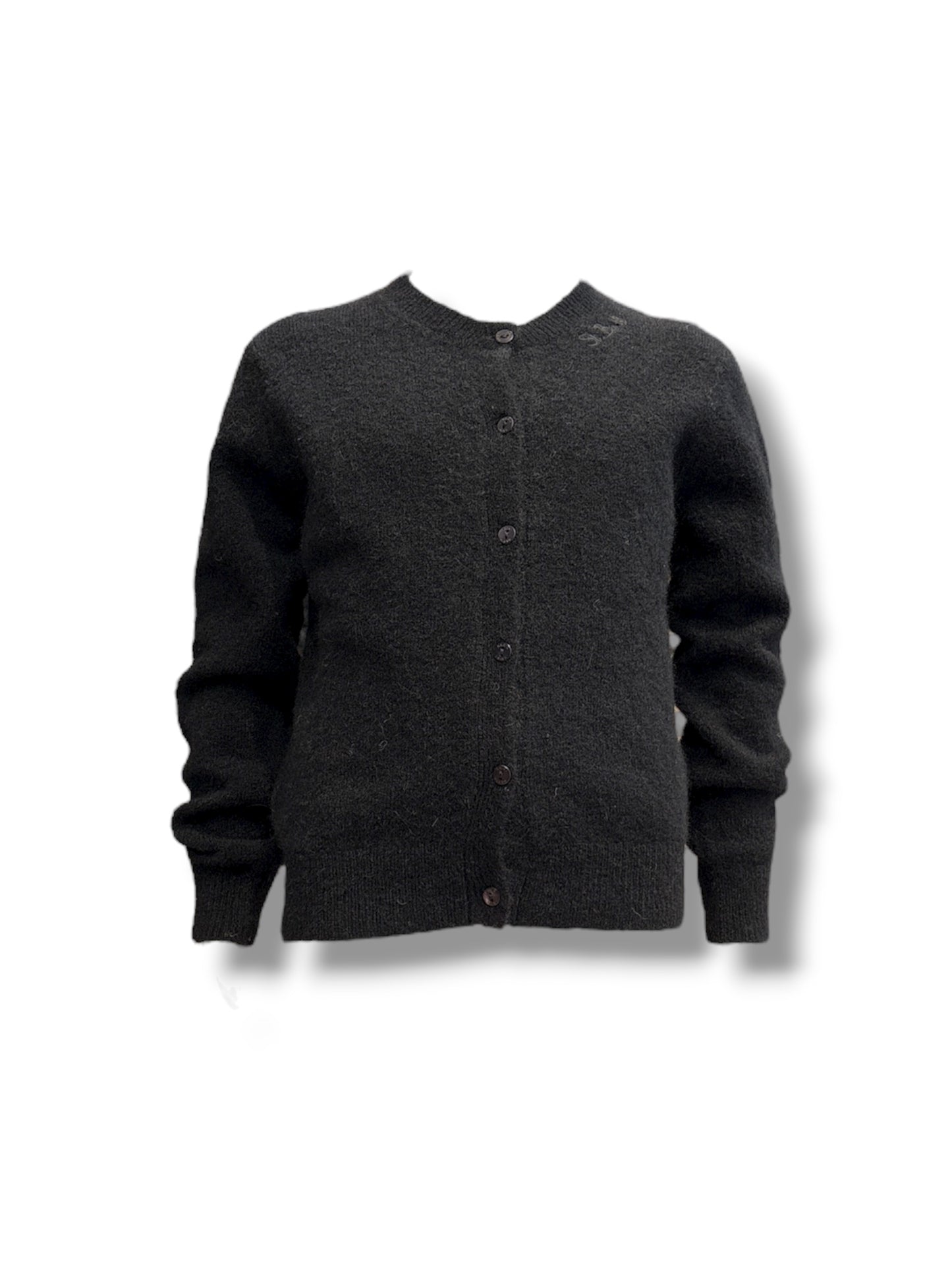 Golfino baby alpaca nero Saint Barth