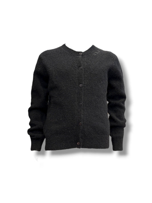 Golfino baby alpaca nero Saint Barth
