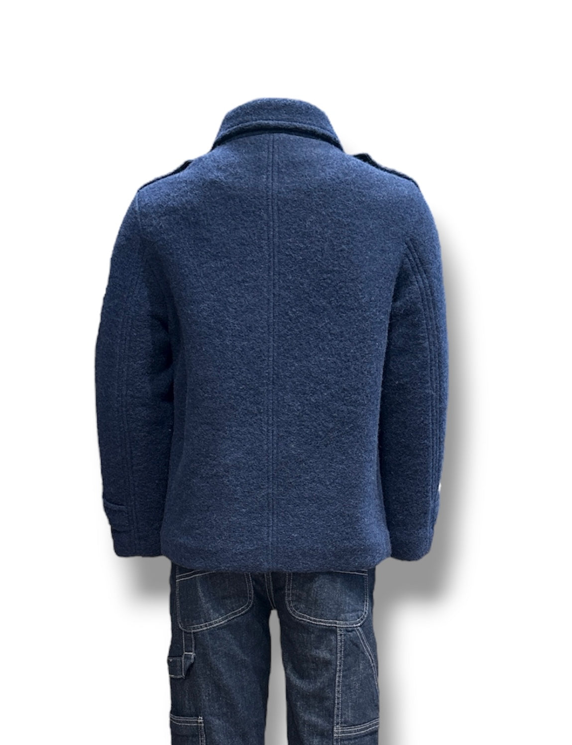 Giaccone peacoat blu Roy Rogers