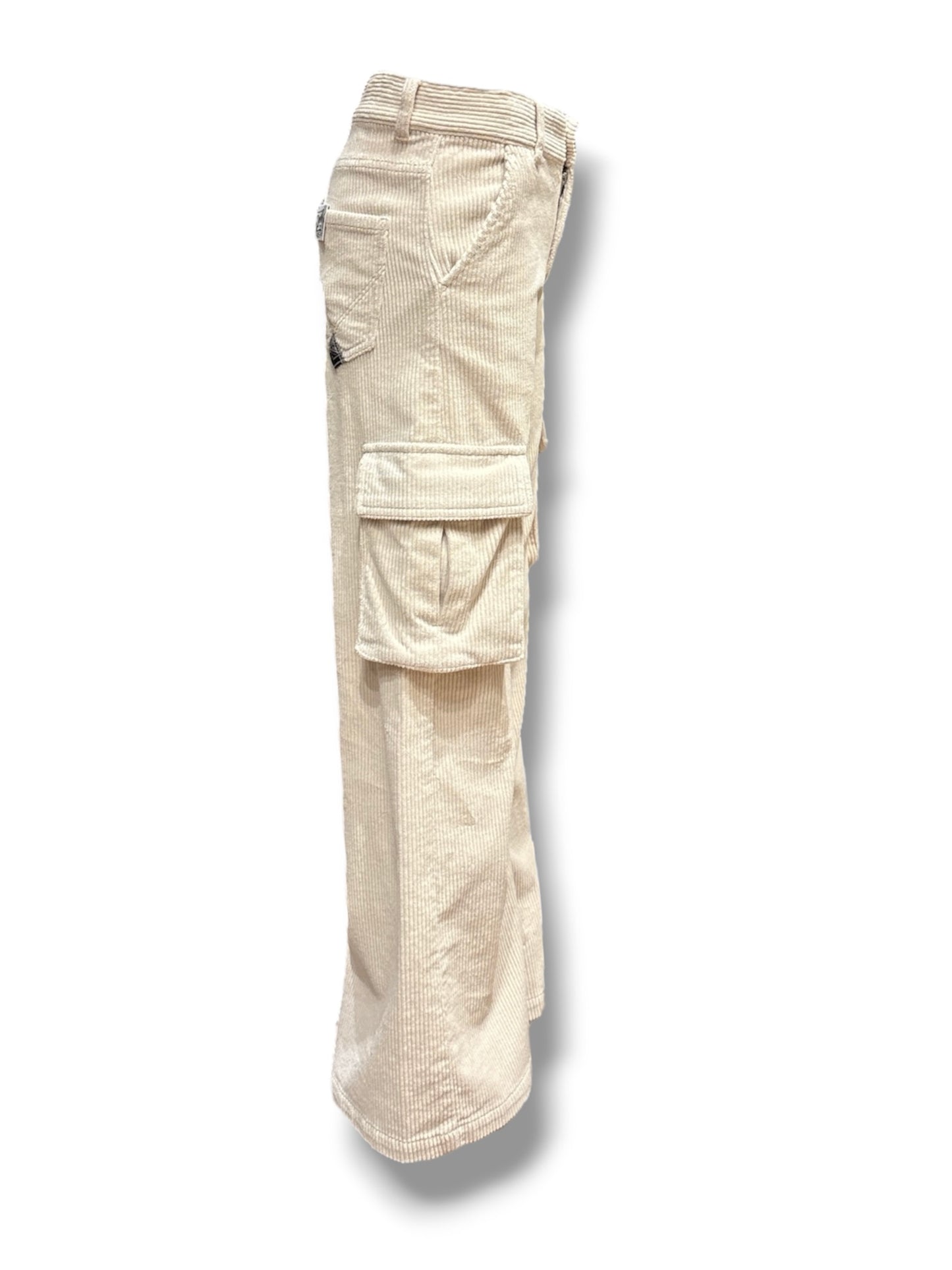Cargo velluto panna Roy Rogers