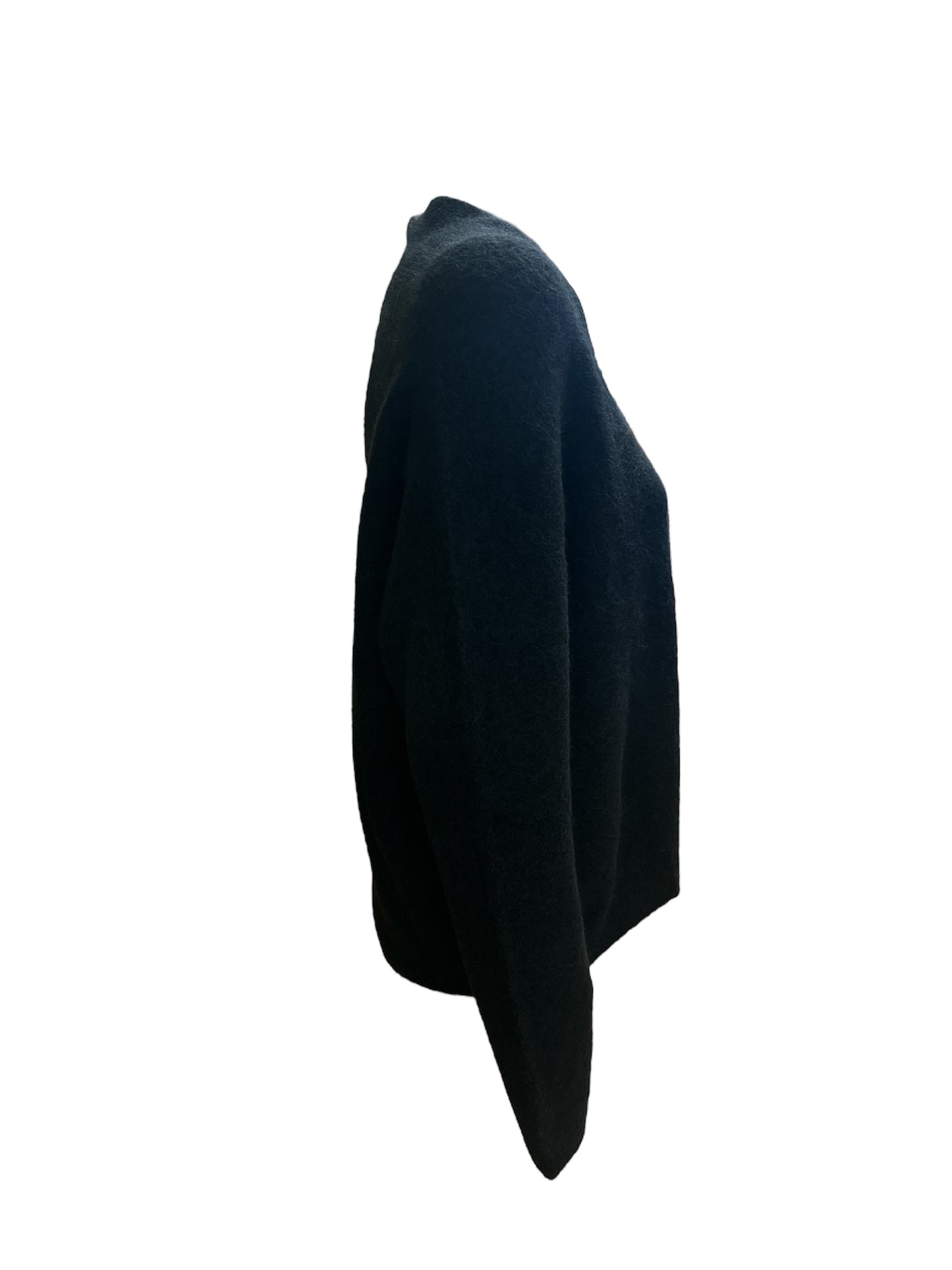 Maglia scollo a V nera