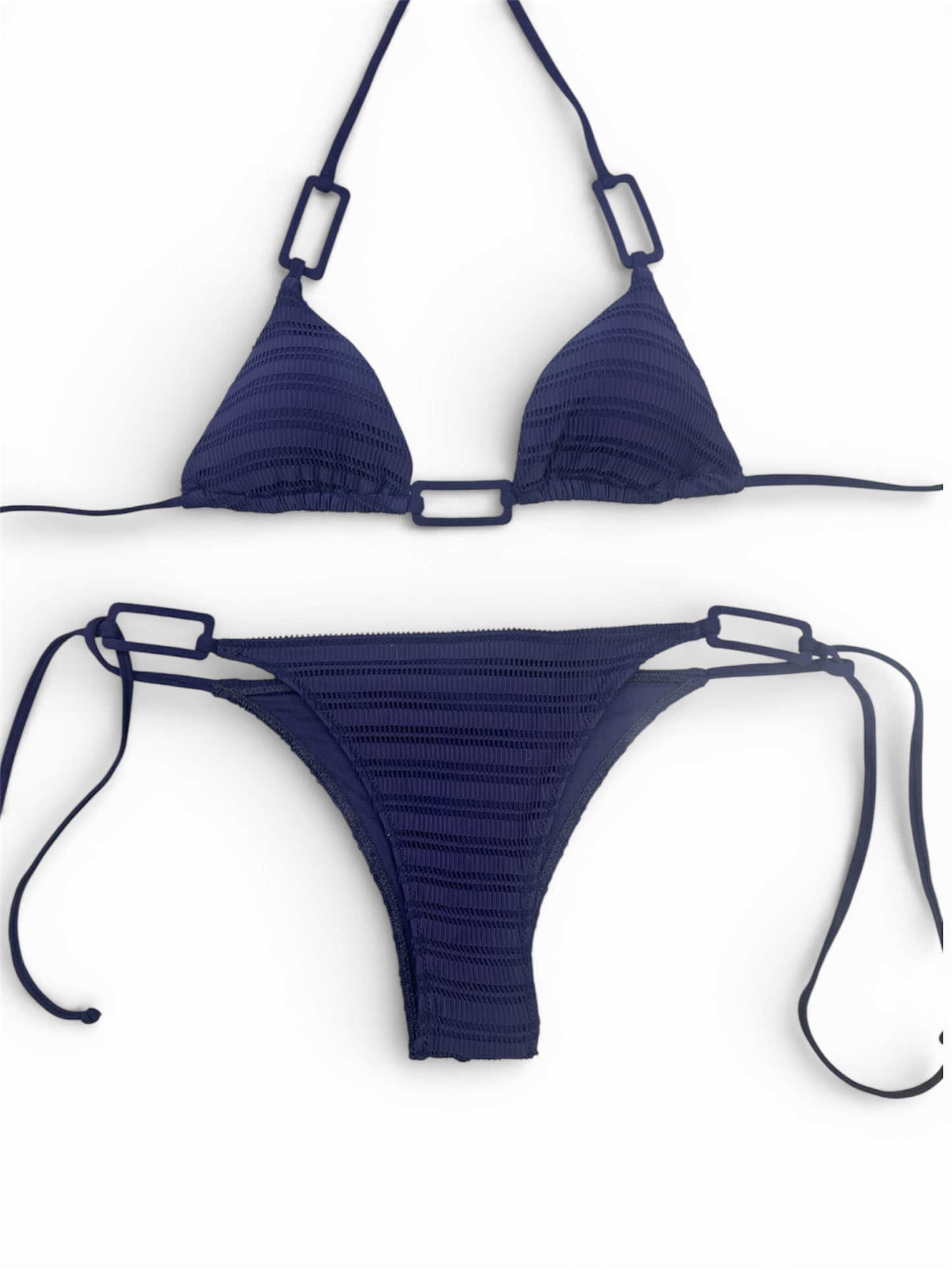 Bikini triangolo blu cruise Raffaela d'Angelo